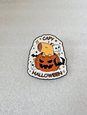 5/$25 Halloween Capybara Pin